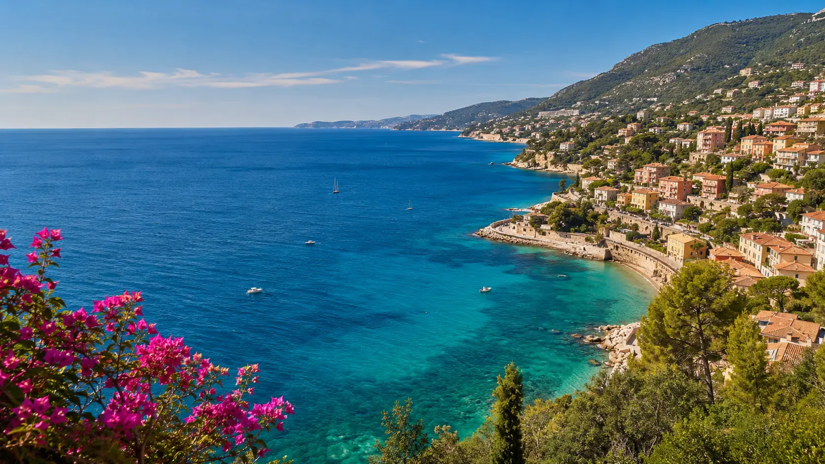 Panorama della Riviera dei Fiori